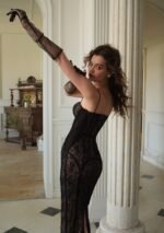 Black Moon Shade Corset Dress - Image 6