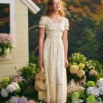 Garden Tea Party Corset Dress