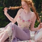 Floral Beauty Banquet Knit Dress