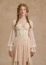 Girl Floral Notes Corset - Image 6