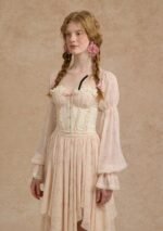 Girl Floral Notes Corset - Image 7
