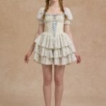 Blue Dollhouse Corset Dress(Short)