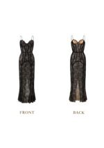 Black Moon Shade Corset Dress - Image 2