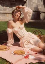 Girl Floral Notes Corset - Image 3