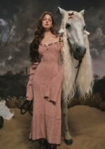 Floral Juliette Knitted Dress - Image 6