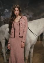 Floral Juliette Knitted Dress - Image 9