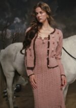 Floral Juliette Knitted Dress - Image 8