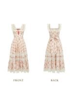 Red Garnet Corset Dress - Image 2