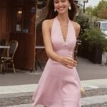 Pink Grid Diary Dress